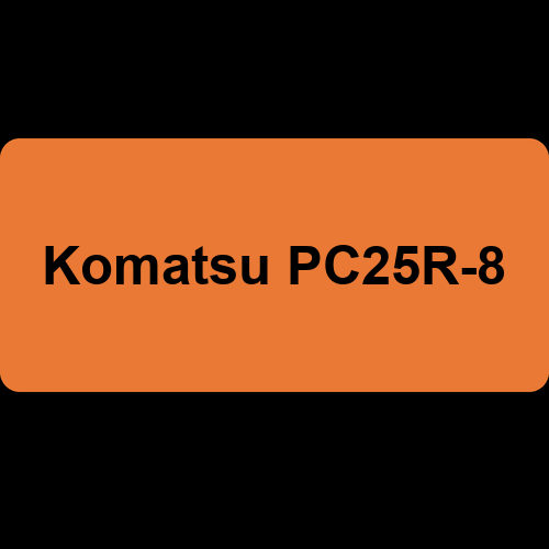 Komatsu PC25R-8